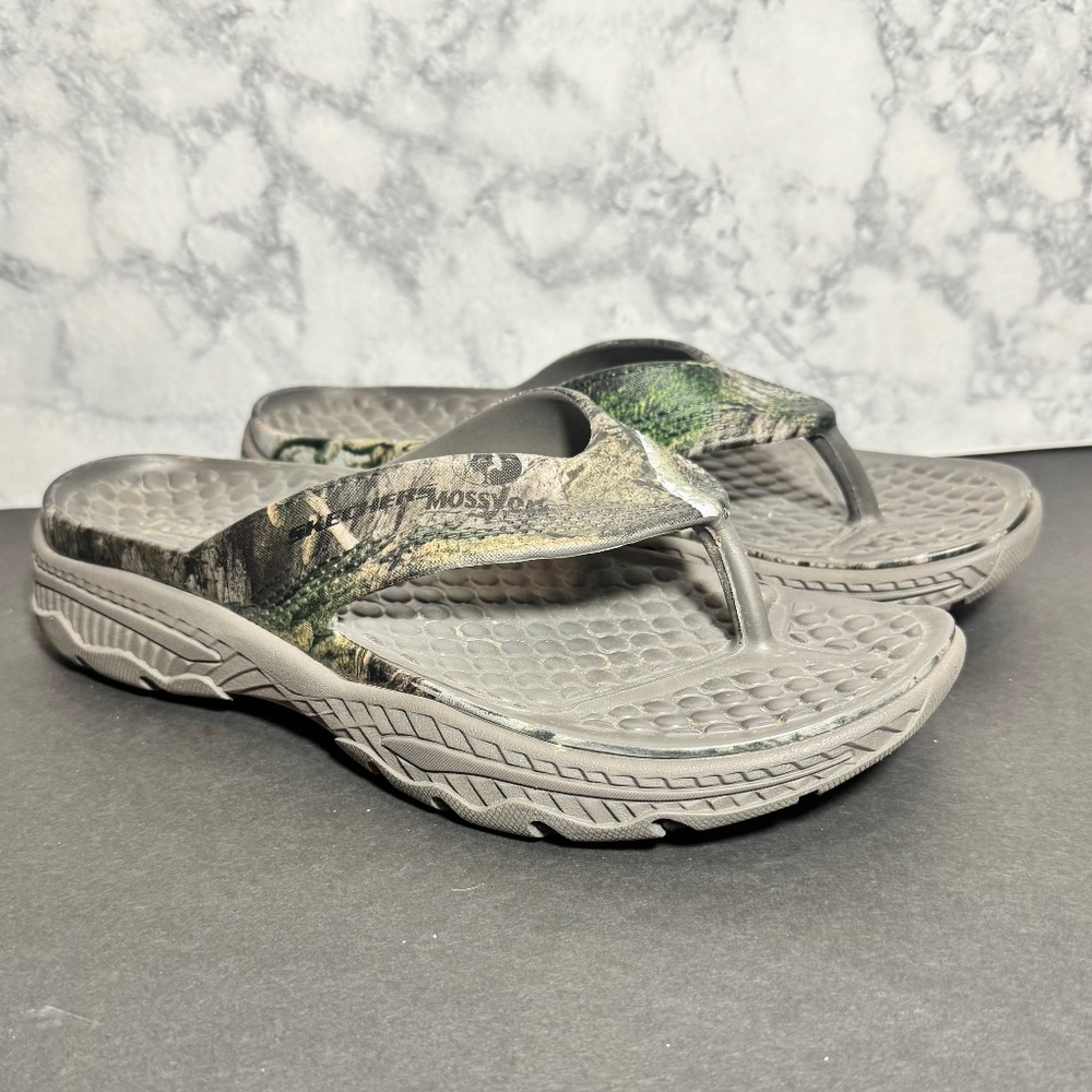 Men’s Skechers Mossy Oak Foamies Sandals – Size 10